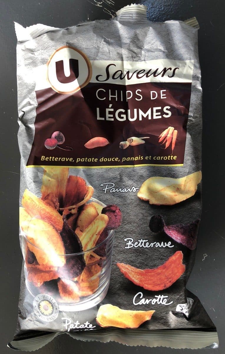 U Chips de légumes packshot