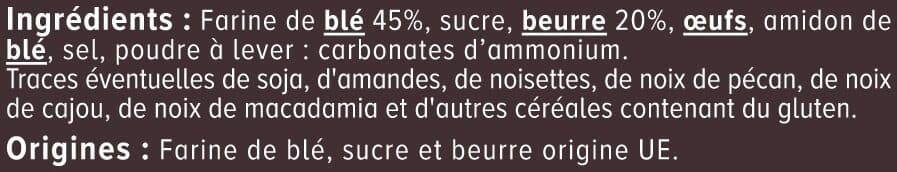 U Fines gaufres pur beurre 100g packshot