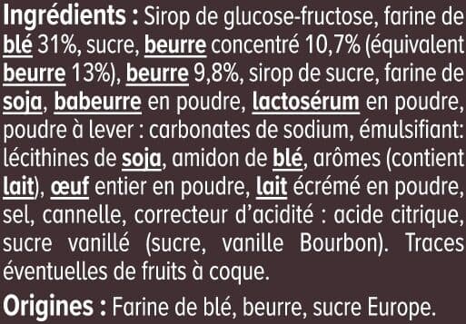 U Gaufres hollandaises fourrage caramélisé saveur caramel 250g packshot