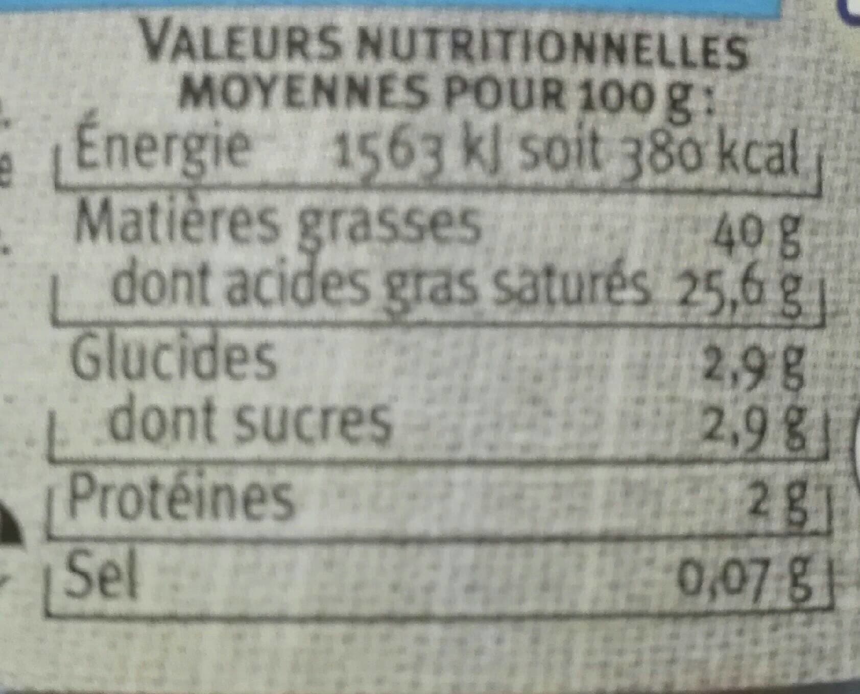 Saveurs U Crème fraîche d'isigny packshot