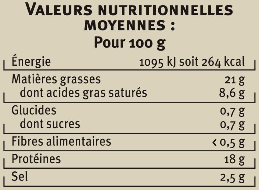 U Saucisson de Lyon à cuire à l'ancienne packshot