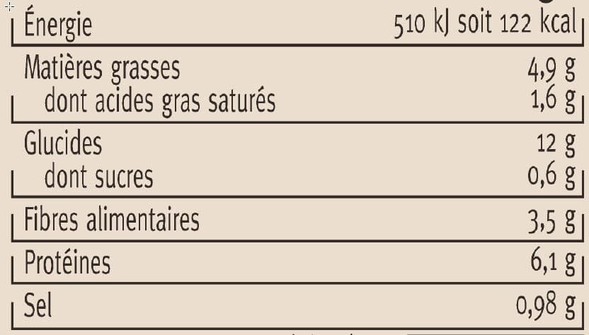 U Lentilles vertes Berry cuisinées graisse d'oie packshot