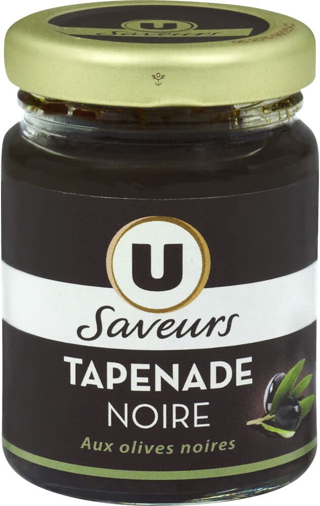 U Tapenade noire packshot