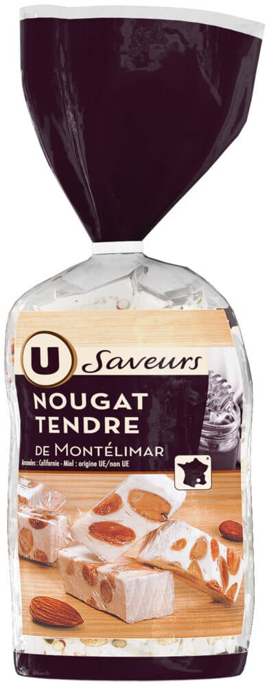 U Nougat tendre de Montélimar - Sachet 200g packshot