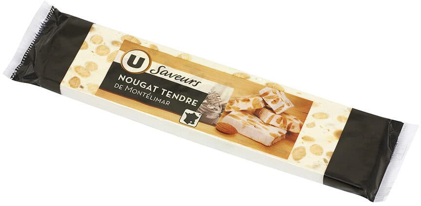 U Nougat de Montélimar saveurs packshot