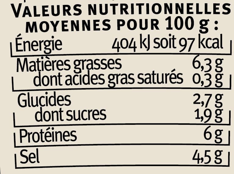 U Moutarde à l'estragon 210g packshot