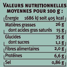 U Préfou pain apéritif tranché au beurre et à l'ail 300g packshot