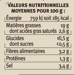 U Mélanges d'olives vertes et kalamon aux arômates 150g packshot