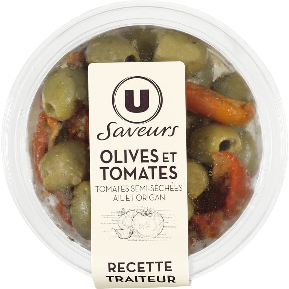U Olives et tomates semi séchées 150g packshot