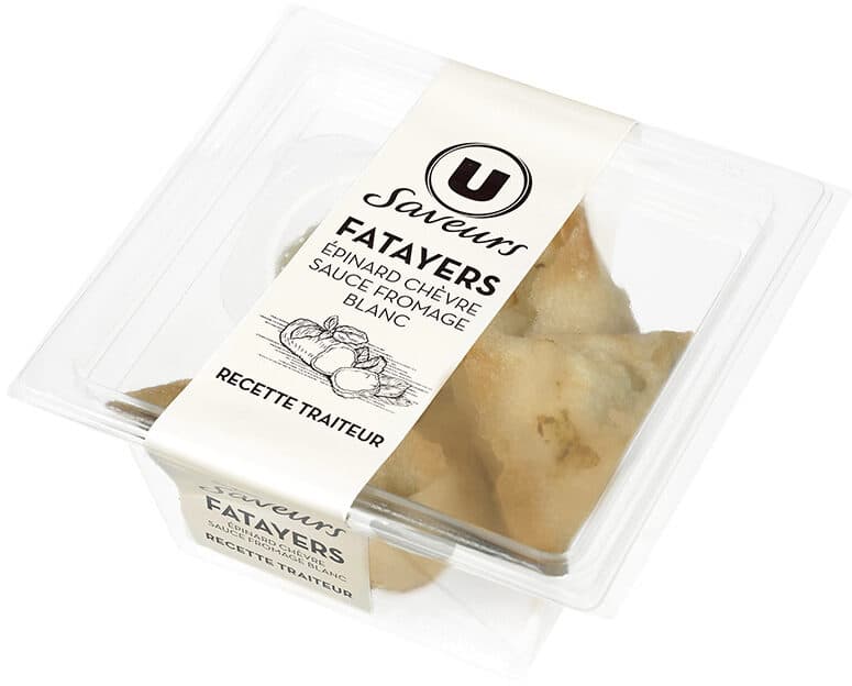 U Fatayers chèvre épinard packshot