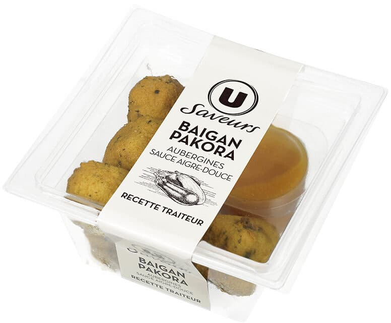 U Baigan pakora aubergines sauce aigre-douce packshot