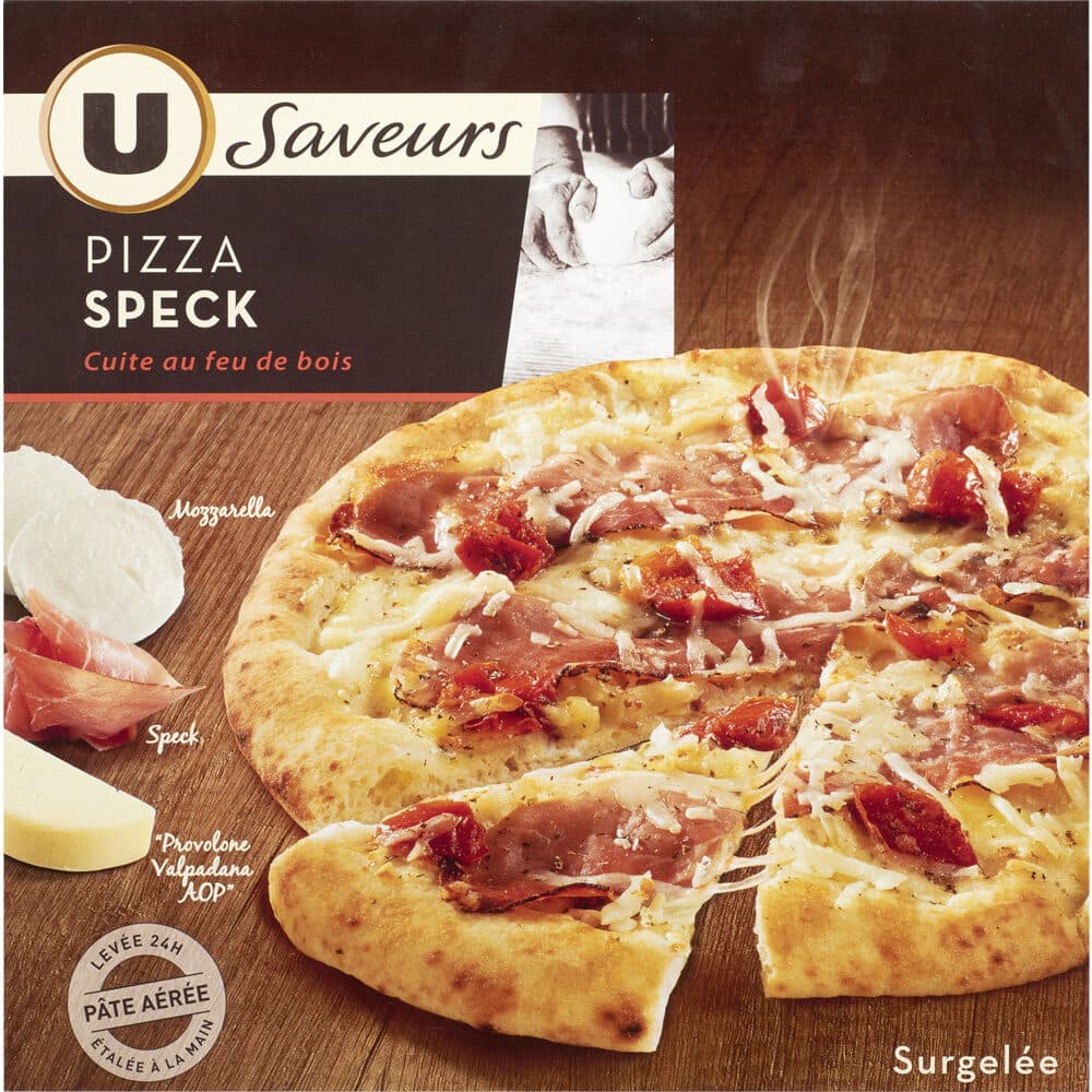 U Pizza au speck 370g packshot