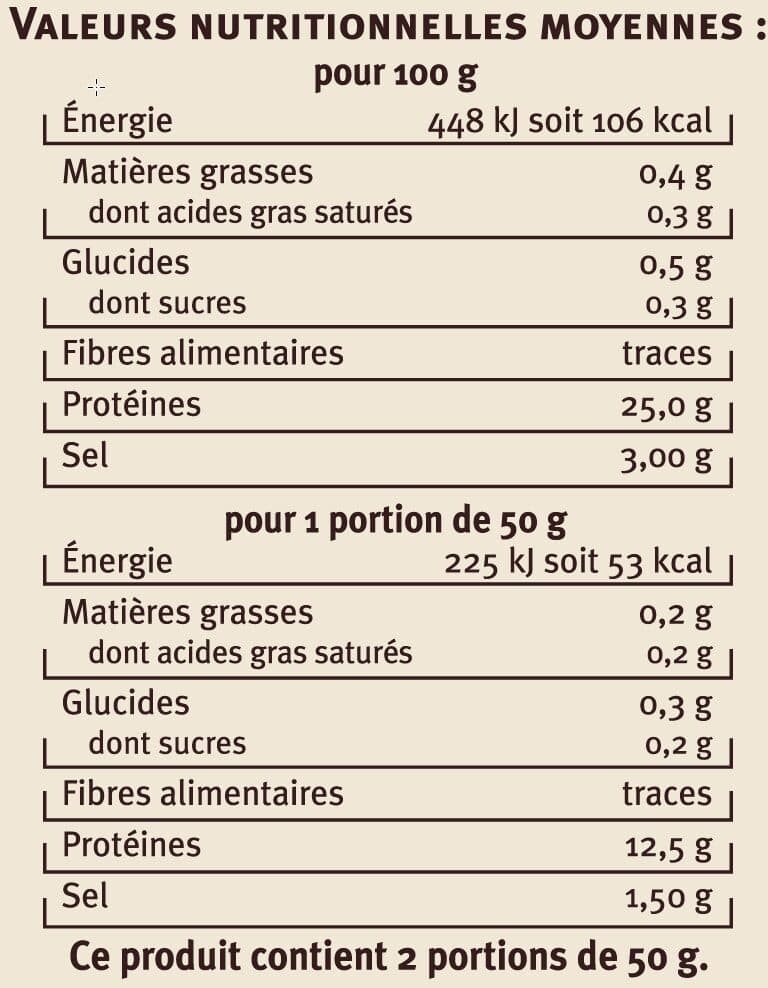 U Emincés de thon Albacore fumés Saveurs packshot