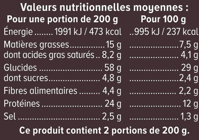 U Pizza à base de mozzarella speck alto adige IGP et olives noires , 400g packshot
