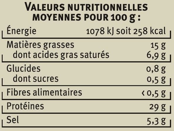 U Jambon de Bayonne packshot