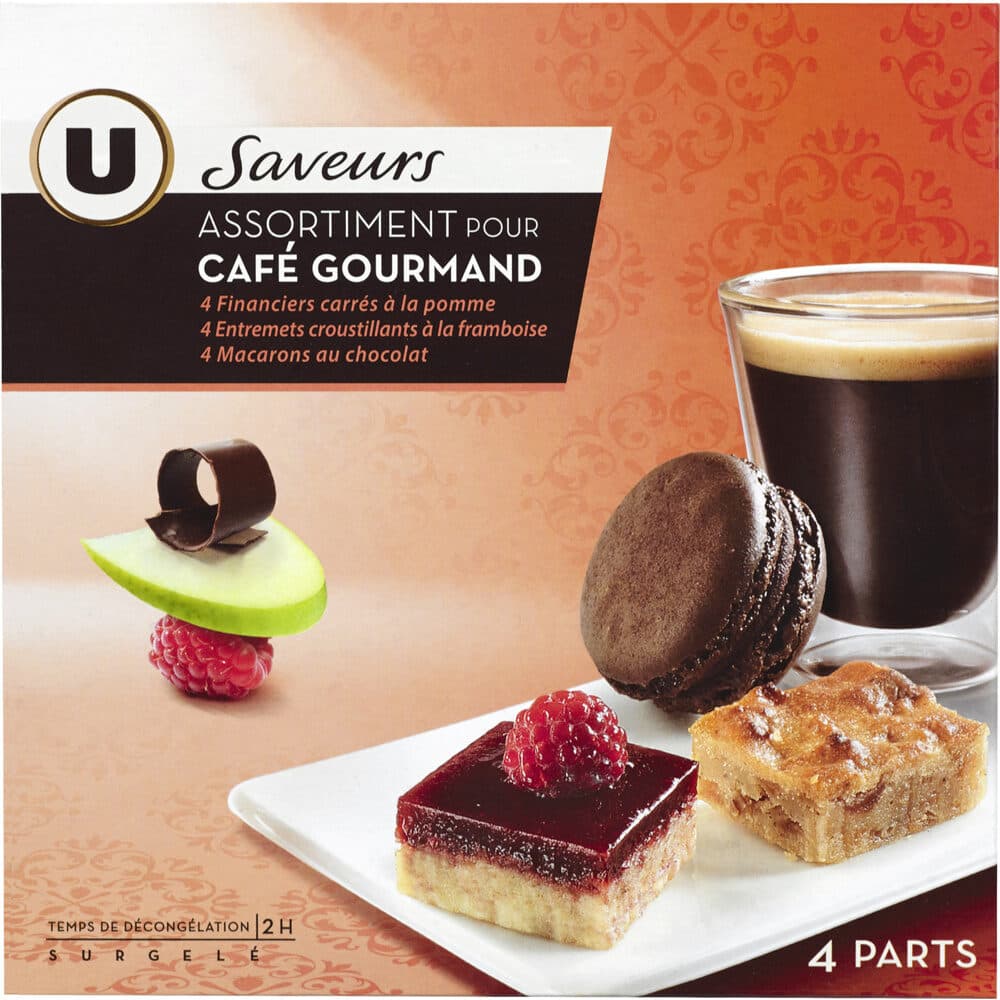 U Assortiment pour café gourmand Saveur packshot