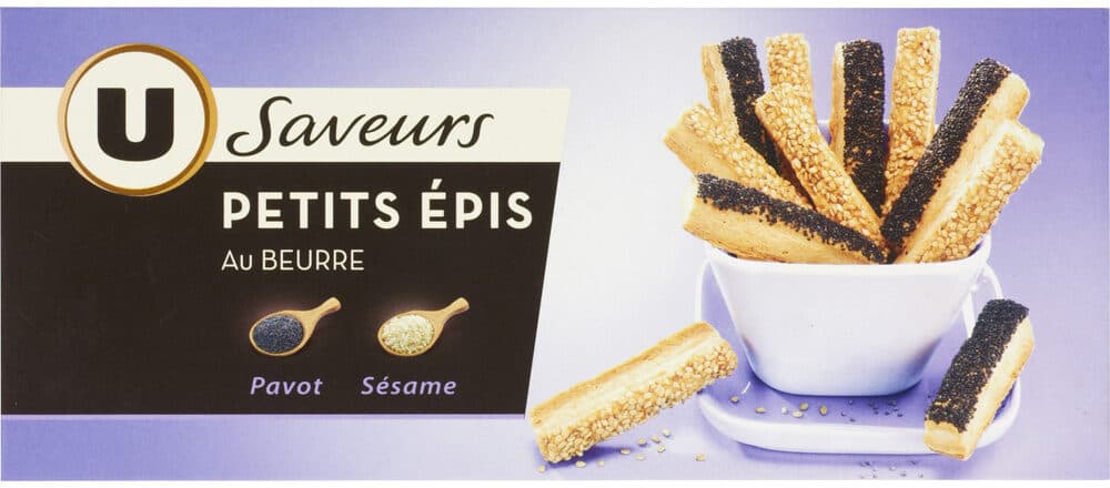 U Petits épis pavot sésames packshot