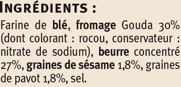 U Petits épis pavot sésames packshot