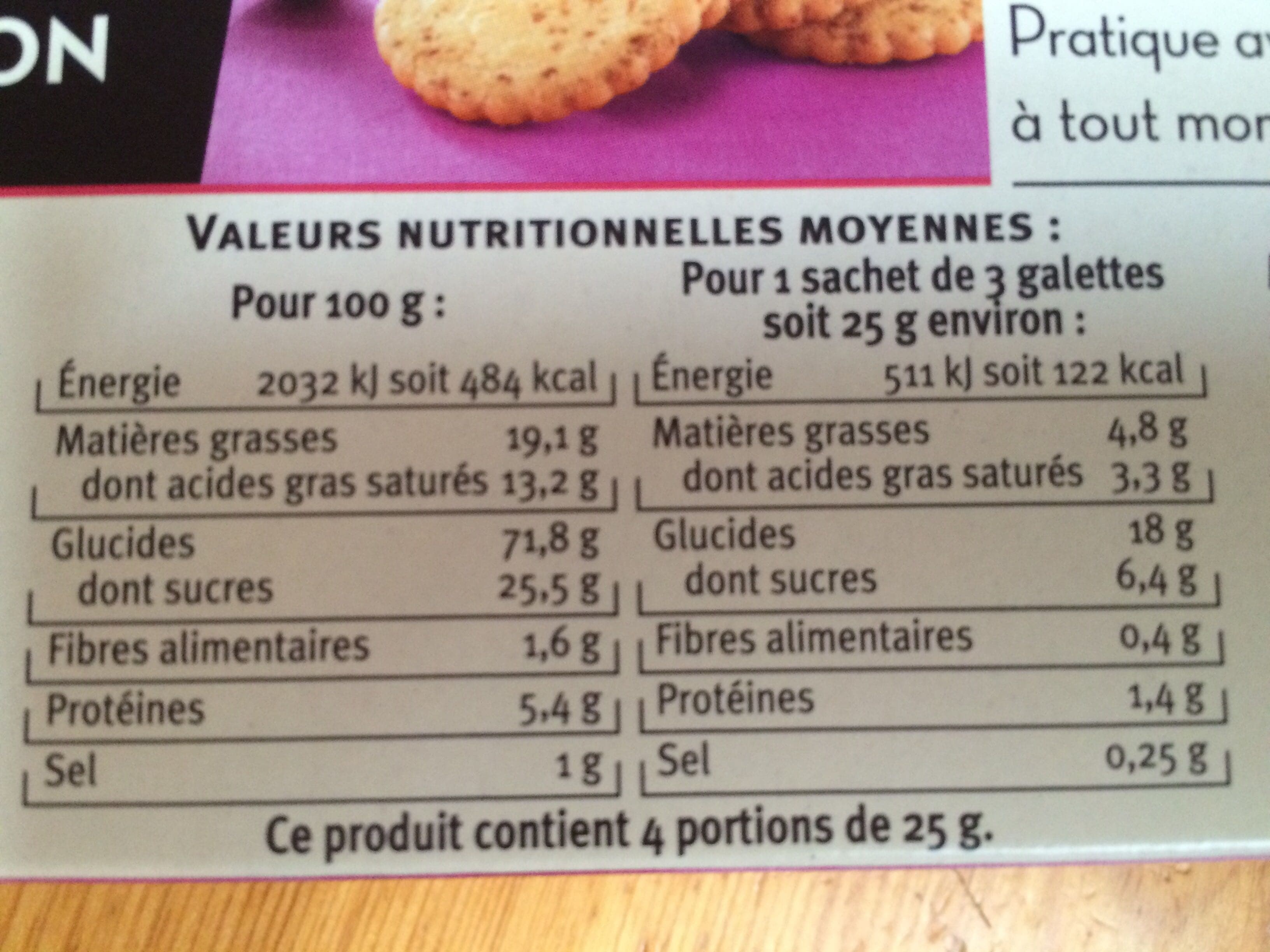 U Galettes fruit de la passion packshot