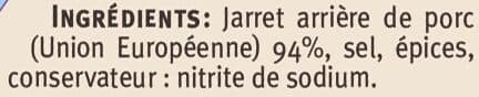 U Jambonneau à l'ancienne 400g packshot