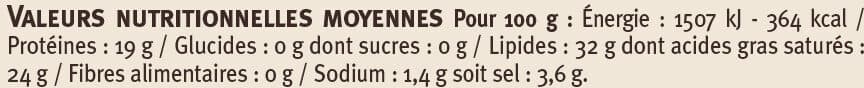 U Roquefort AOP au lait cru 32% MG, 150g packshot