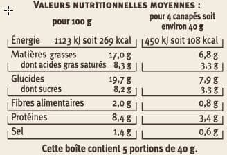 U Canapés chauds , x20 - 200g packshot