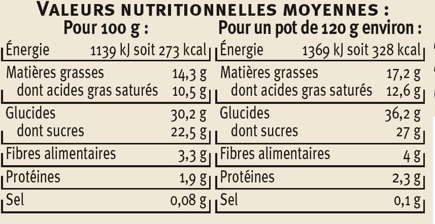 U Panna Cotta au caramel 2x120g packshot