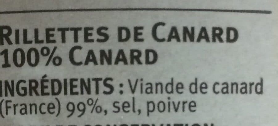 U Rilette de canard packshot
