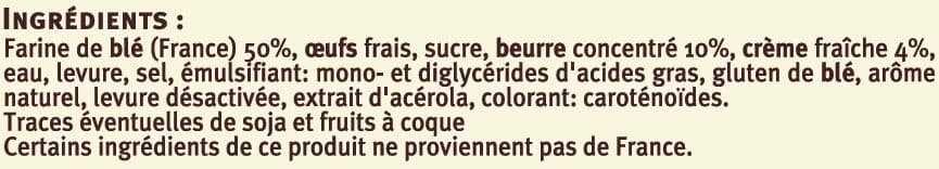 U Gâche tranchée pur beurre 450g packshot