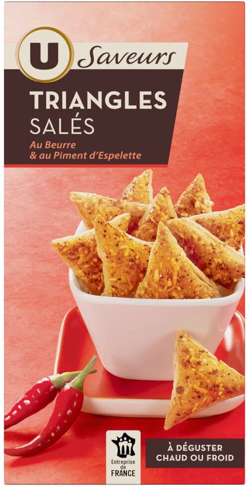 U Triangles au piment d'Espelette packshot