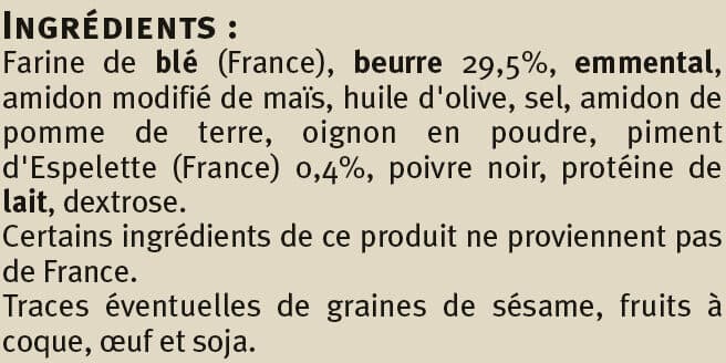 U Triangles au piment d'Espelette packshot