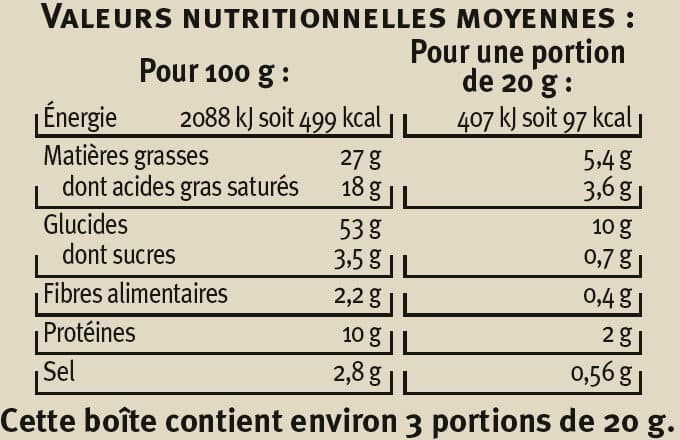 U Triangles au piment d'Espelette packshot