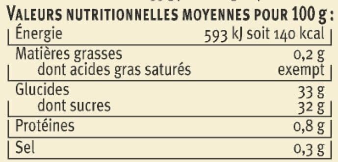 U Confit de figues bocal en verre de 115g packshot