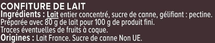 U Confiture de lait de Normandie 320g packshot