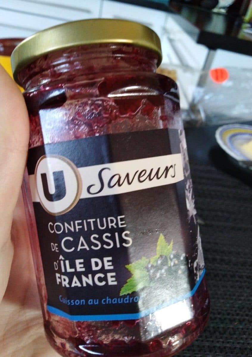 U Confitures de cassis d'Ile de France packshot