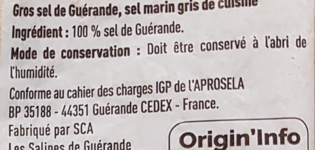 U Gros sel de Guérande - Sac 1kg packshot