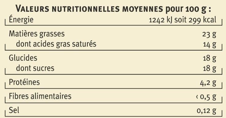 U Dessert Crème Brûlée Vanille nature - 2 pots de 100g packshot