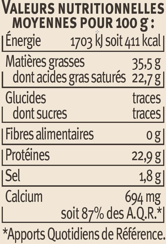 U Pur brebis au lait pasteurisé Ossau Iraty AOP 35,5%MG 180g packshot