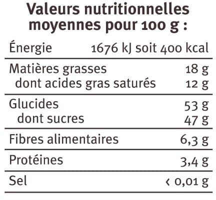 U Tranches d'oranges confites enrobées de chocolat noir , ballotin de 200g packshot