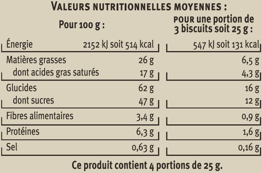 U Spéculoos aux 3 chocolats packshot