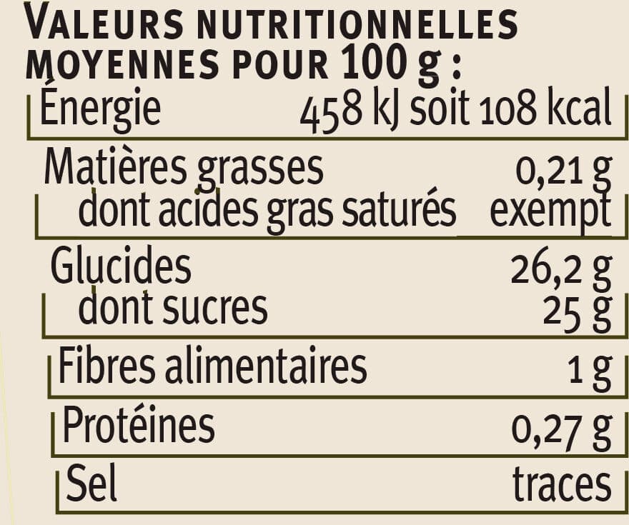 U Préparation à base de vinaigre et de pulpe de mangue packshot