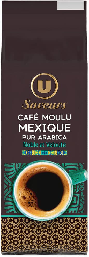 U Café moulu arabica du Mexique - 250g packshot