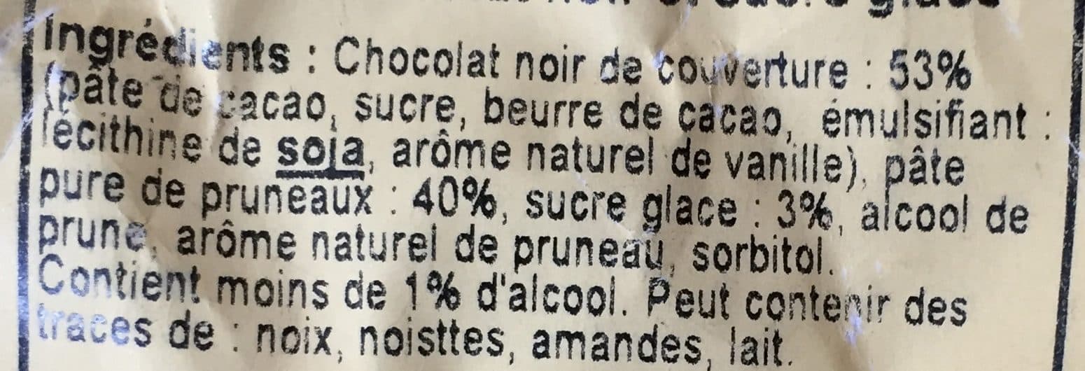 DB Chocolats Pruneige packshot