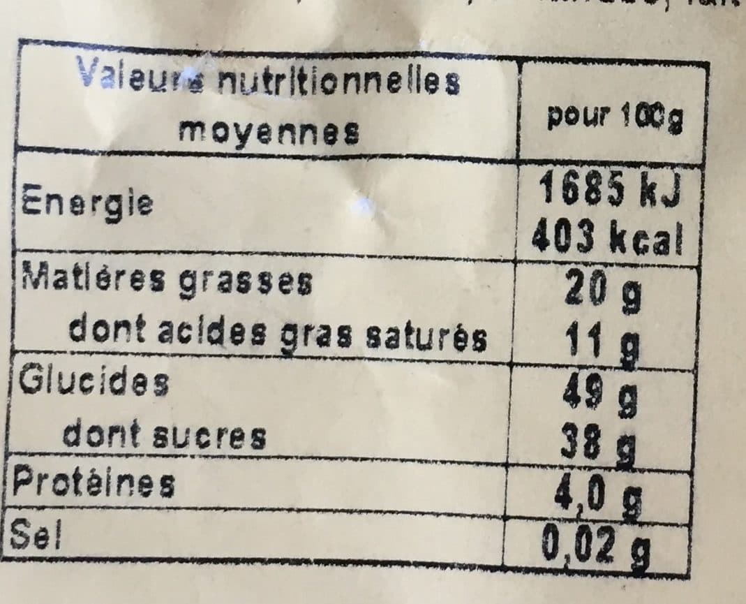 DB Chocolats Pruneige packshot