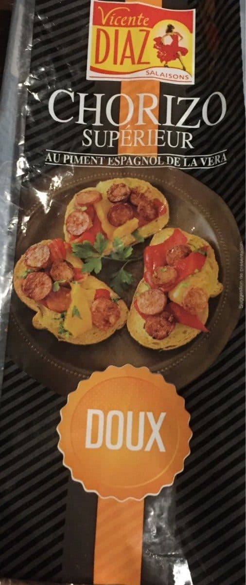 Vicente Diaz Chorizo superieur doux packshot