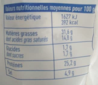 France Salaisons Saucisson sec au Bleu d'Auvergne packshot