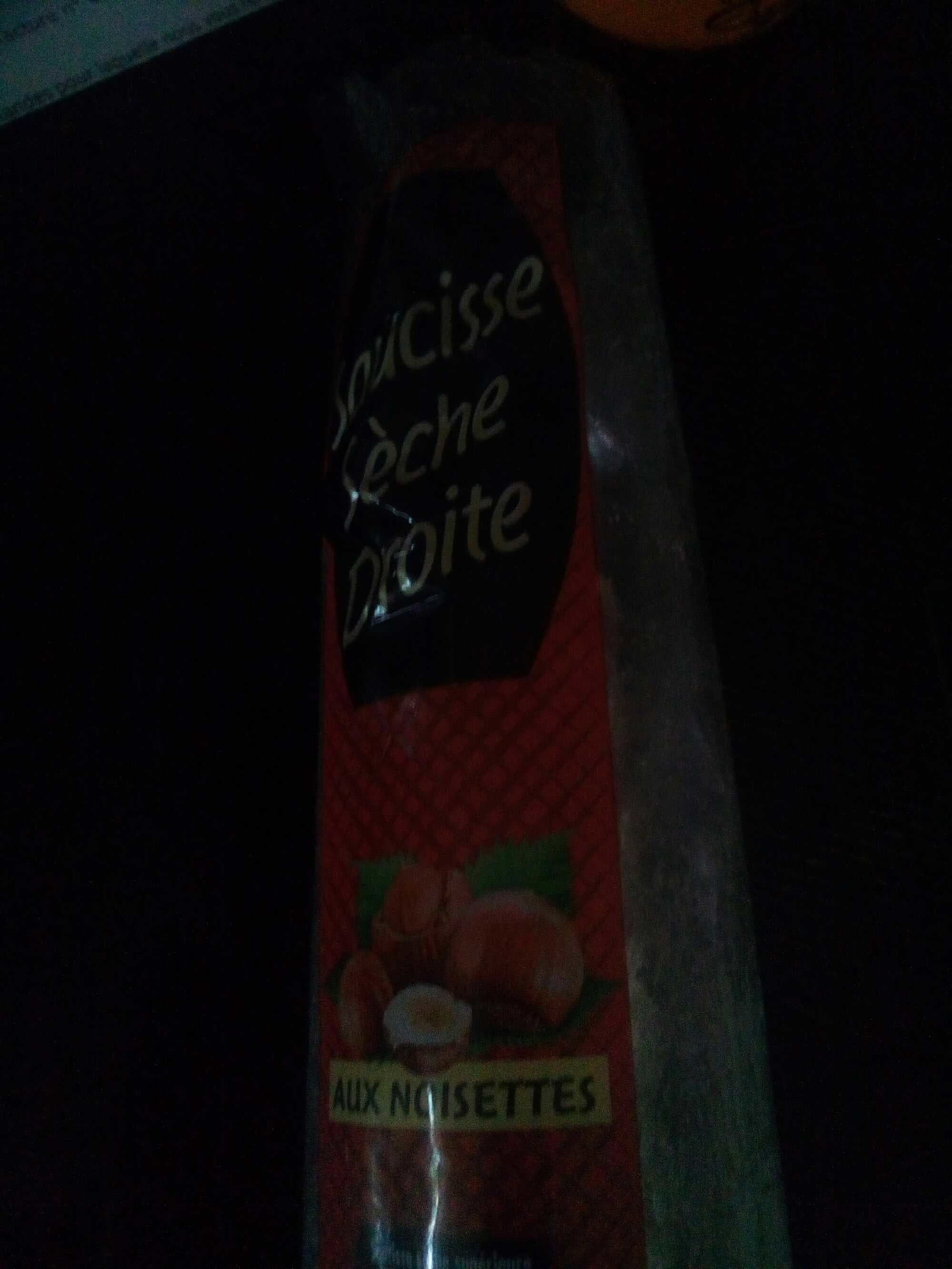 france salaisons Saucisse seche droite packshot