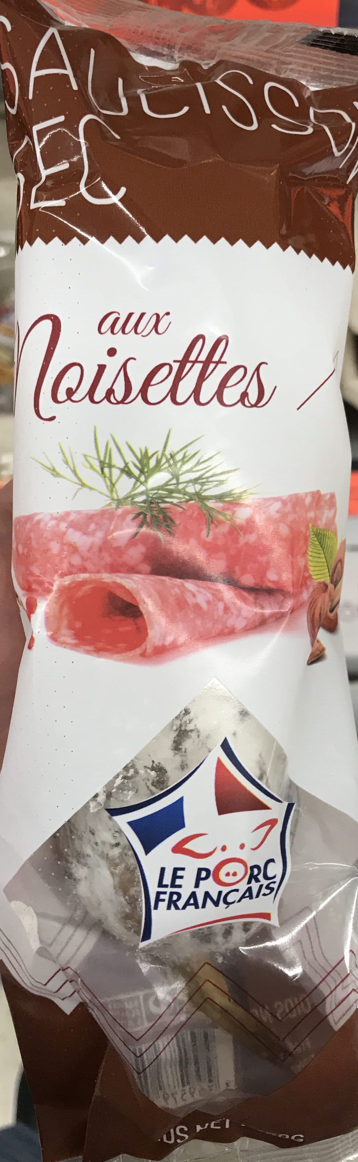 Sans marque Saucisson Sec aux Noisettes packshot
