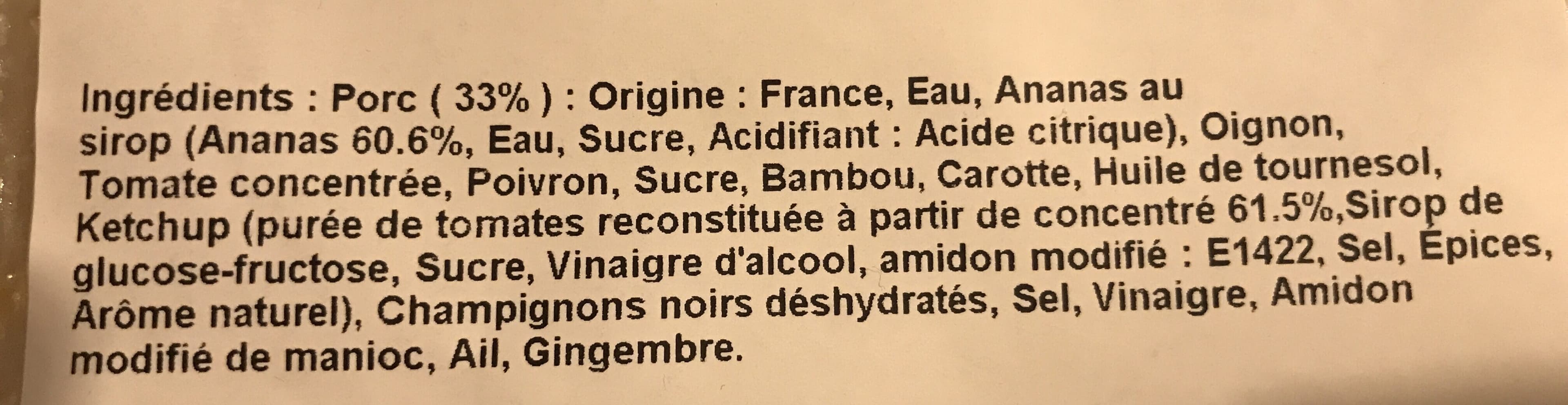 Mai Phi Porc dauce aigre doux packshot
