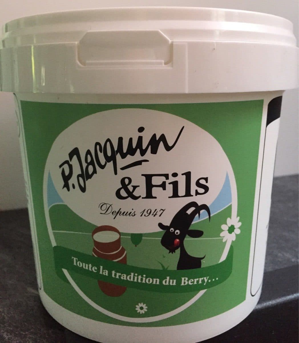 P. Jacquin et Fils Fromage blanc de chèvre packshot